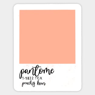 PANTOME Peachy Keen Sticker